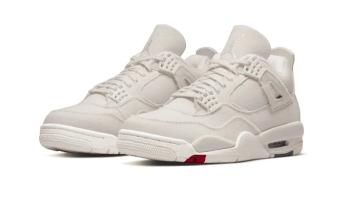 Chep Onekick Canvas DQ4909-100 4 Jordan Blank Air Retro 0804
